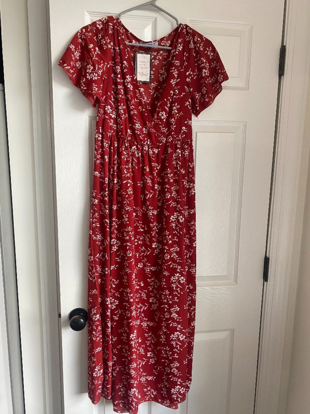 Ruby Claire Boutique Red Maxi Dress